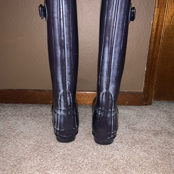 Barely worn IN BOX Hunter Rain Boots - Picture 2 of 5